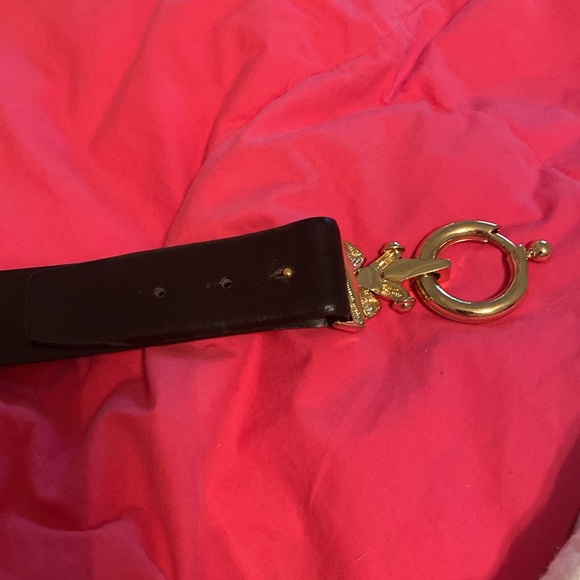 St. John Black and Gold Studded Belt - Picture 6 of 6